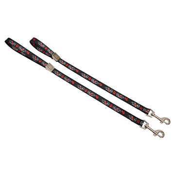 Show Tech Grooming Noose with Pawprint -  Black