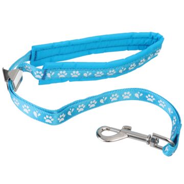 Groom Professional Audie Padded Noose Metal Slider Paw Print Range