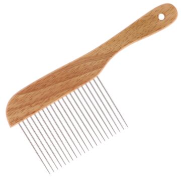 Groom Professional Wooden Poodle Kämme (XL Pins)