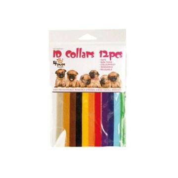 4PUPS ID Collars 12 Pack