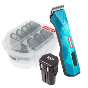 Heiniger Opal Cordless Clipper 1-Battery (With No.10 Blade) With Heiniger 9 Pc Comb Guide Set