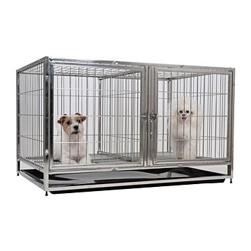 Groom-X Waiting Kennel Stainless