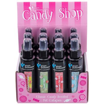 Groom Professional Canine Candy Shop Cologne Display Box 12 Pack