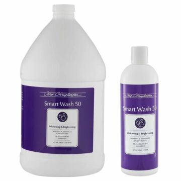 Chris Christensen Smartwash50 Whitening & Brightening Dog Shampoo 