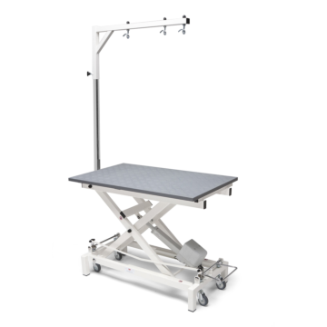 Stabilo Kompakter elektrischer Tisch 100 X 50cm mit Rädern