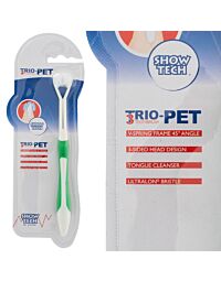 Show Tech Trio-Pet Triple Head Toothbrush