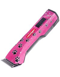Heiniger Pink Saphir Cordless Clipper With Black Paws