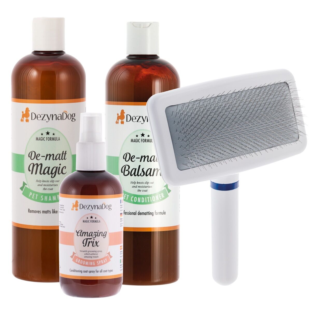 Dematting dog clearance shampoo