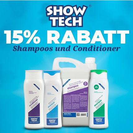 Shop 15% off Dog Grooming shampoos at Christies - Show Tech and Show Tech + brands