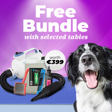 REE Bundle Worth £330/€399 with Select Grooming Tables!