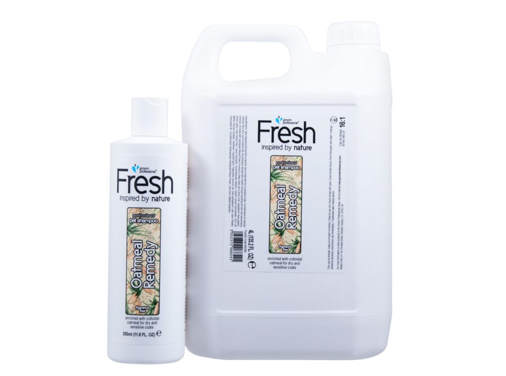 Groom Professional Fresh Oatmeal Remedy Shampoo - Perfect for Sensitive Skin